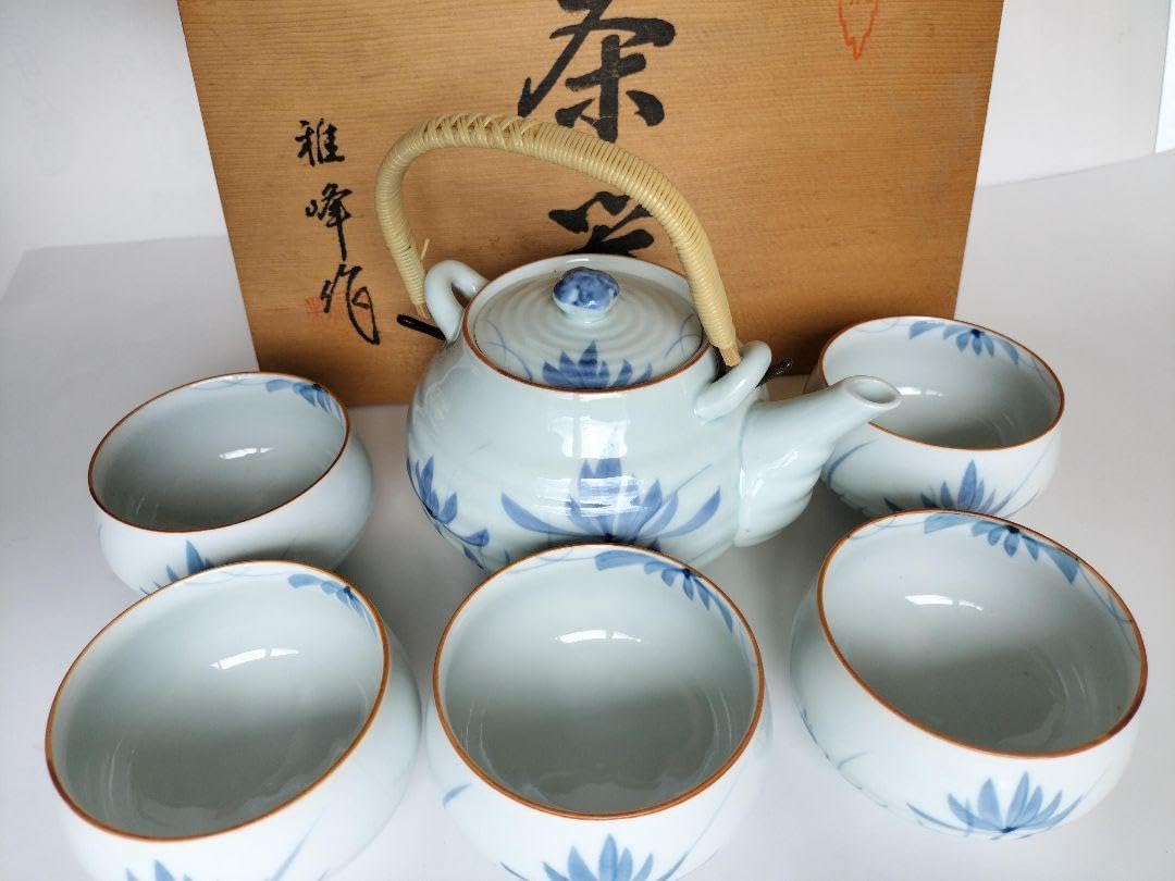 有田焼 急須 + 湯呑み 5客セット 箱あり 楽天市場】【楽天大感謝祭